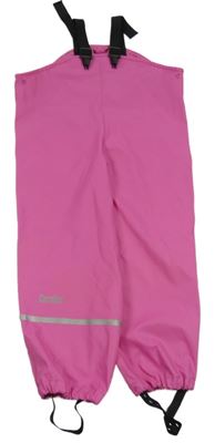 Růžové nepromokavé laclové kalhoty Caretec