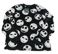 Nová - Černá plyšová mikina Ukradené Vánoce George 