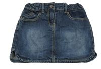 Tmavomodrá riflová sukně Kiabi 