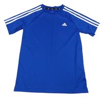 Nové - Tmavomodré funkční sportovní tričko s logem Adidas