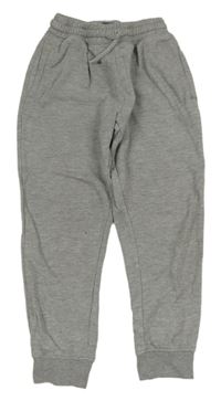 Šedé melírované slim tepláky Next