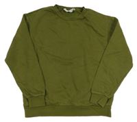 Khaki mikina H&M