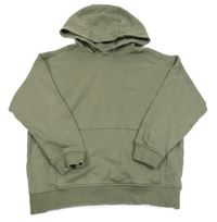 Khaki mikina s kapsou a kapucí F&F