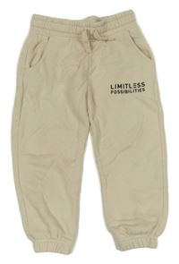 Smetanové tepláky s nápisy F&F