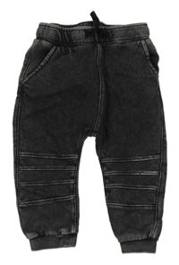 Černé šisované turecké tepláky H&M