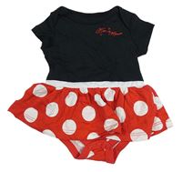 Černo-červené body se sukní s puntíky - Minnie Disney