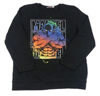 Černá mikina s Black Pantherem Primark