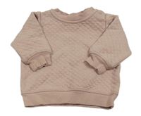 Starorůžová prošívaná mikina H&M
