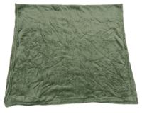 Khaki chlupatá deka