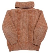 Starorůžový žinylkový rolák C&A