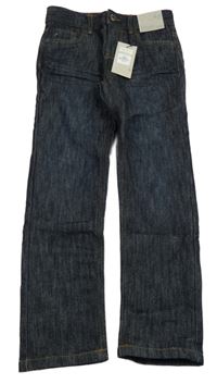 Nové - Tmavomodré straight rifle Denim Co.