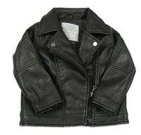 Černý koženkový podšitý křivák Primark