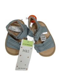 Nové - Modré sandálky/capáčky M&S vel. 16/17