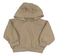Béžová oversize mikina s kapucí M&S