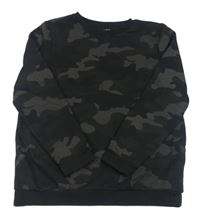 Černá army mikina Primark