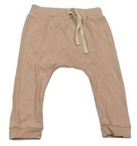 Růžové baggy tepláky 