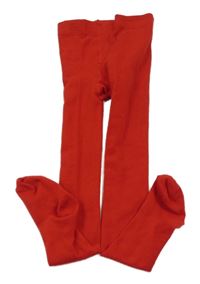 Červené punčocháče Primark