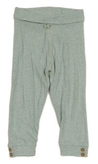 Mintové žebrované lehké tepláky Next