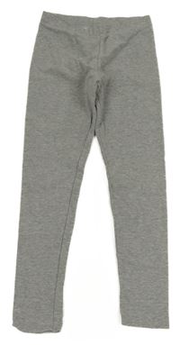 Šedé zateplené legíny Alive