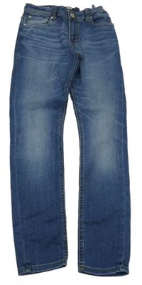 Nové - Tmavomodré teplákové skinny rifle Jack & Jones