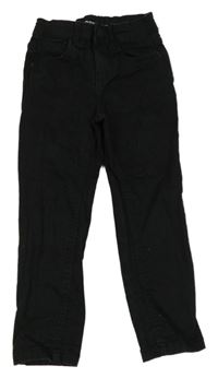 Černé straight fit rifle Denim Co.