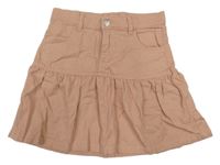 Růžová riflová sukně H&M