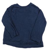 Tmavomodré triko F&F