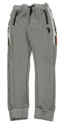 Šedé sportovní tepláky