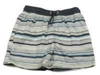 Barevné pruhované plážové kraťasy z. HIP HOPPS
