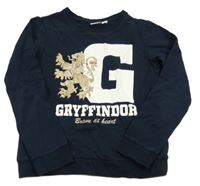 Tmavomodrá mikina s potiskem - Harry Potter Name it