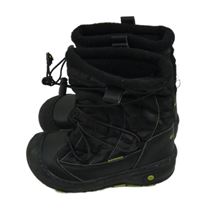 Černé sněhule s barevným prošitím Hi-tec vel.33