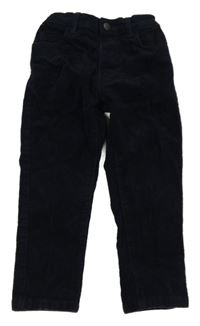 Tmavomodré manšestráky Next