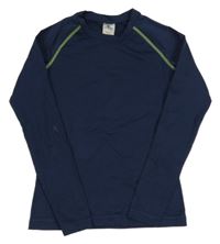 Tmavomodré funkční spodní triko Crane