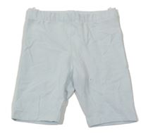 Světlemodré elastické kraťasy H&M
