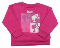 Růžová mikina s Barbie Barbie