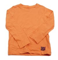 Lososové triko s kočičkou Lupilu 