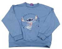 Modrá mikina se Stitchem Disney