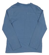 Modré triko s kapsou F&F