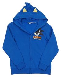 Safírová propínací mikina s kapucí - Sonic H&M