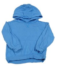 Modrá mikina s klokankou a kapucí Primark