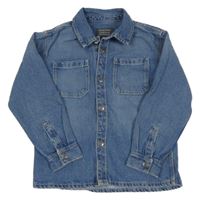 Modrá riflová košilová bunda Primark