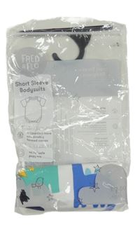 Nové - Bílé body s dinosaury F&F
