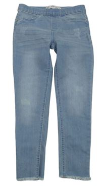 Světlemodré riflové džegíny ošoupaného vzhledu Denim Co.