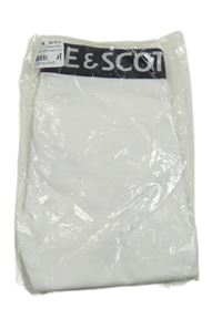 Nové - bílo-černé legínové kraťasy s logy LYLE&SCOTT