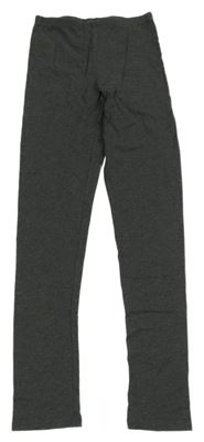 Tmavošedé melírované legíny TCM