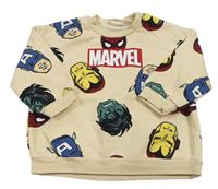 Béžová mikina s Avengers H&M