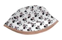 Bílý šusťákový klobouk s Minnie George