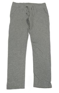 Šedé melírované tepláky Alive