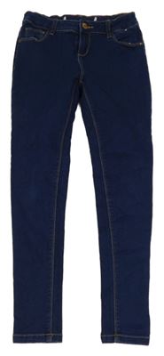 Tmavomodré skinny rifle Denim Co.