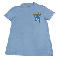 Světlemodré tričko se Sonicem
